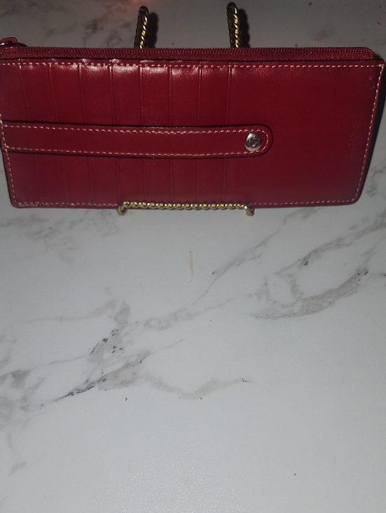 Lodis Handbags - Lodis Red Women's Leather Wallet